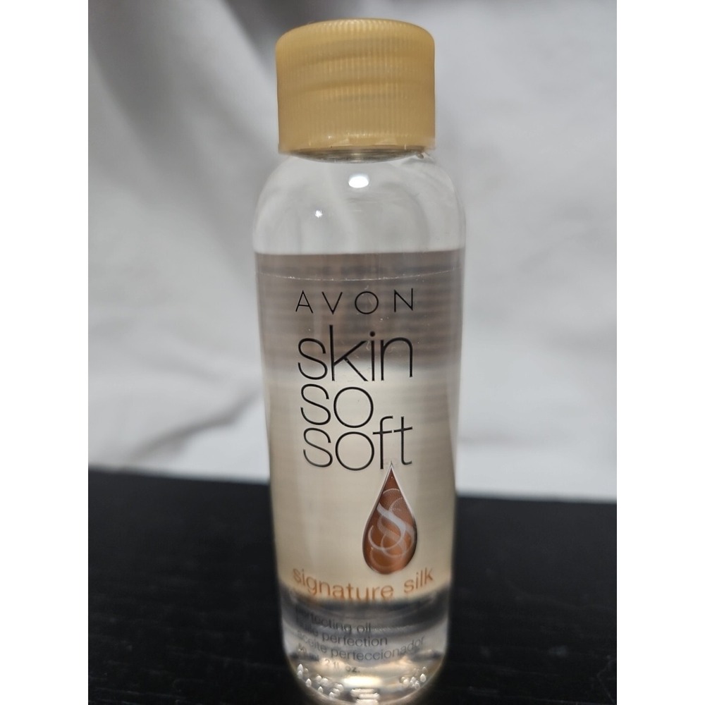 Avon Skin So Soft Signature Silk +argan Perfecting Oil 2oz